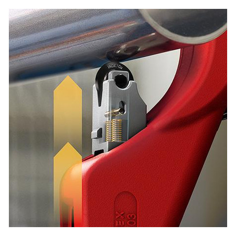 Bild Rohrabschneider für Kupfer Messing und Ed elstahl 6-76mm KNIPEX-8
