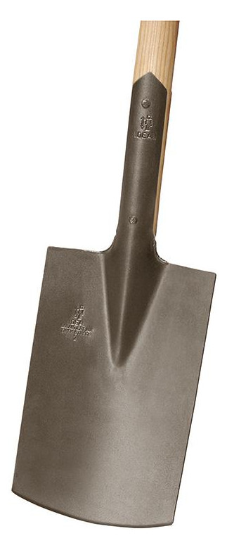 Bild Bauspaten Gärtner Form Gr. 2 D-Stiel Tri ttsch. - Ideal-0