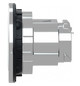 Drucktaster Front 1f ws Ø30,5mm rnd IP66 Tastend