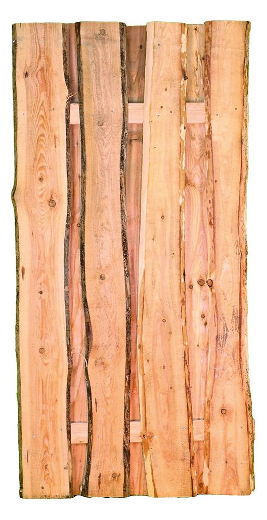 Bild JÜTLAND Lärche, 90x180cm 90x180cm, Riegel 30/80mm Bretter sägerau ca. 20mm mit B - n.a.-0