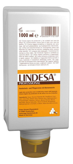 LINDESA-Hautschutzcreme PROFESSIONAL - 1l