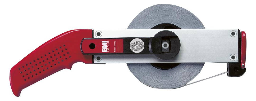 Bild Rahmenbandmaß rostfrei 30mx13mm Maßanfan g A Flextop Ergoline BMI-0