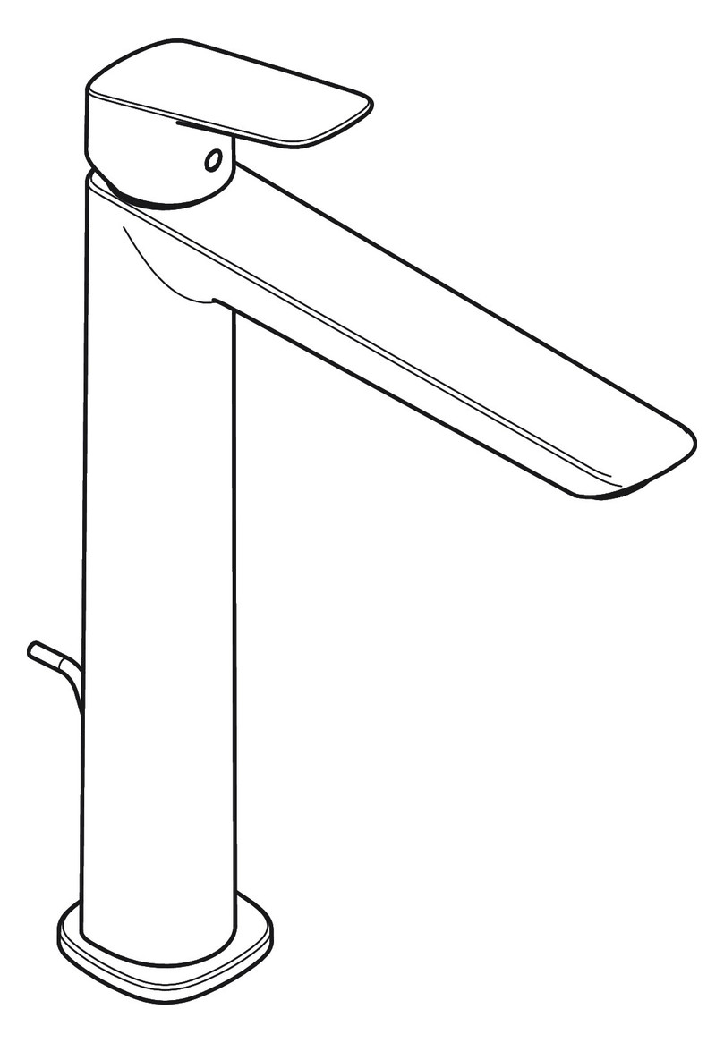 hansgrohe Waschtisch-Einhebelmischer 240 Fine Logis mit Zugstangen-Ablaufgarnitur, chrom