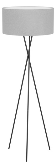 EGLO Stehleuchte/1 Schwarz/Leinen 900187 