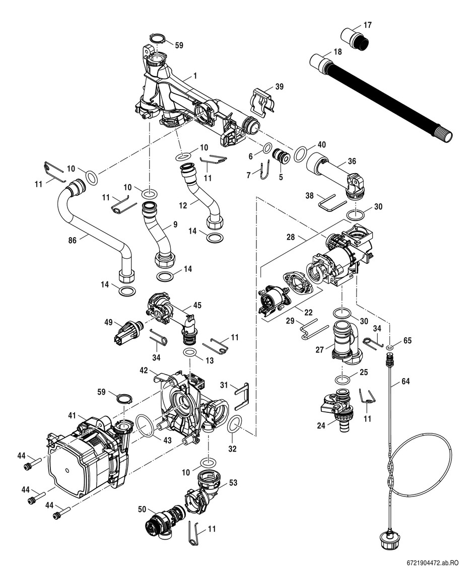BOSCH Gas-Brennwertgerät Condens GC5300iW 24 P 23, mit Speicheranschluss, weiß