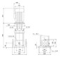 Grundfos Vertikale Kreiselpumpe CR20-3 A-F-A-V-HQQV 3x400D 50 HZ