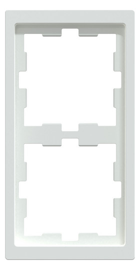 Rahmen 2f lows glz D-Life Kst f.GEB-K Unterputzmontage Thermopl