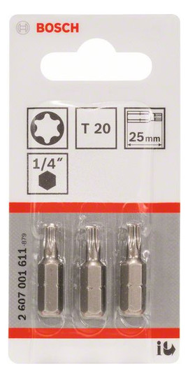 Bit TX20 L=25mm 6,4mm(1/4) 1/4Zoll