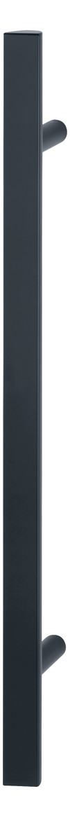 Bild HOPPE Stoßgriff E5091, Gewindeteil, BA 560mm, L 800mm, Durchmesser 40x23mm, verdeckt verschraubt, schwarz matt-0