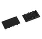 Endkappe sw Kst L40,5mm B23mm H2mm
