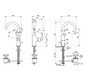 Ideal-Standard Waschtisch-Einhebelmischer Joy Neo Piccolo mit Ablaufgarnitur, Ausladung 140mm, mit Metall-Ablaufgarnitur, chrom