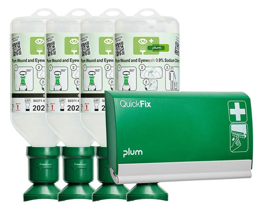 PLUM-Augenspüllösung Promotionset 6001 4x500ml...