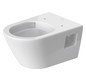 Duravit Wand-Tiefspül-WC-Set D-Neo mit WC-Sitz, Rimless, weiß