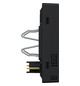 Raumtemperaturregler UP Zigbee sw mt Bedienelement Mit Vor-Ort Bedienung
