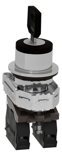 Wahlschalter 3stuf Schlüssel Ø30,5mm 2S IP66