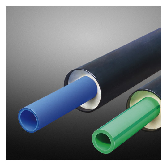 aquatherm Faser-Verbundrohr energy blue MF RP 90/160 mm x 5,8 m Stange, SDR 11