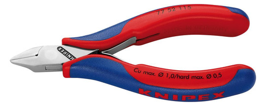 KNIPEX-Elektronik-Seitenschneider 7752 - 115 mm