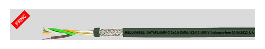 HELU DATAFLAMM-C 2x0,25 grau       52380 