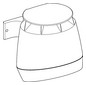 AR Haartrockner, F5, Kunststoff, IR, 280x331x307 mm, Hgrau/Gelb, 230 VAC