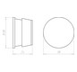 Rohrverschlussstopfen Kst Ø40mm Geeignet für f.flexible Rohre f.starre Rohre sw