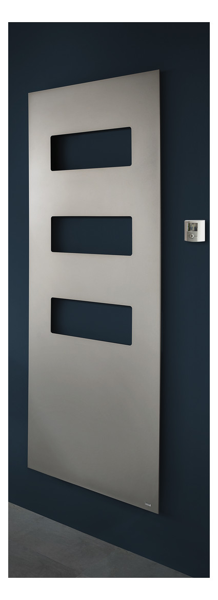 Bemm Elektro-Planheizwand Plawa SPA Pur E 3 kantige Öffnungen, 2000 x 775 mm, titangraumetallic