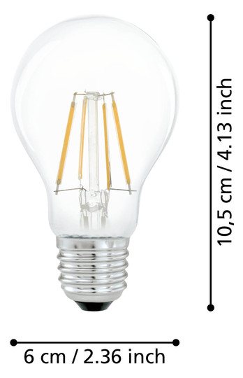 EGLO Leuchtmittel E27-LED A60 4W  110001 