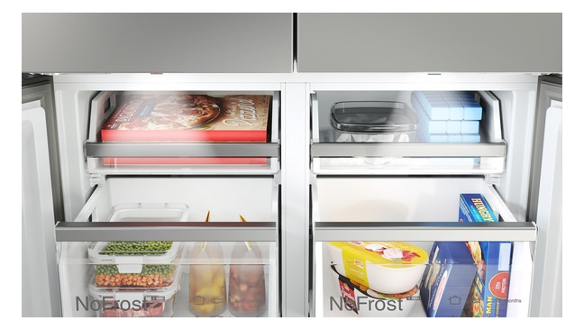 Kühl-/Gefrierkombi EB D ws 184/76l 186kwh 1772x558x548mm NoFrost 0°-Zone