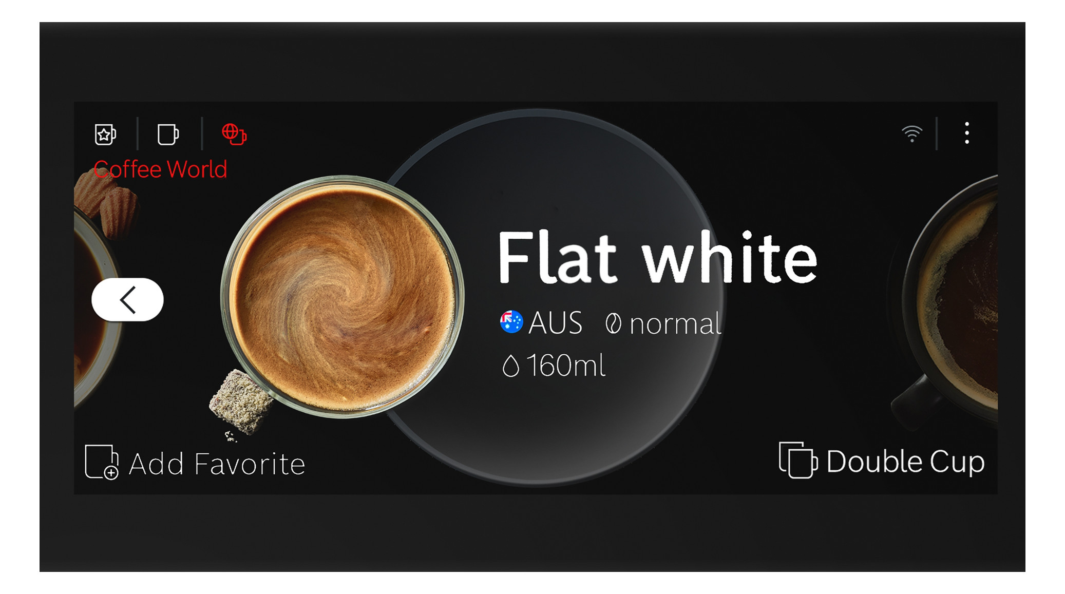 Kaffeevollautomat Caf/Cap sw Milchschaum m.Display Cafe/Capp EB 19bar