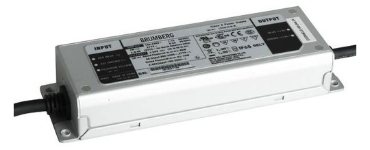 LED-Trafo 1-100W 24-26,4V IP65 Metallgeh stat 199x63x36mm