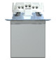 Steckdose 1f alu mt System M UP Klappd IP20
