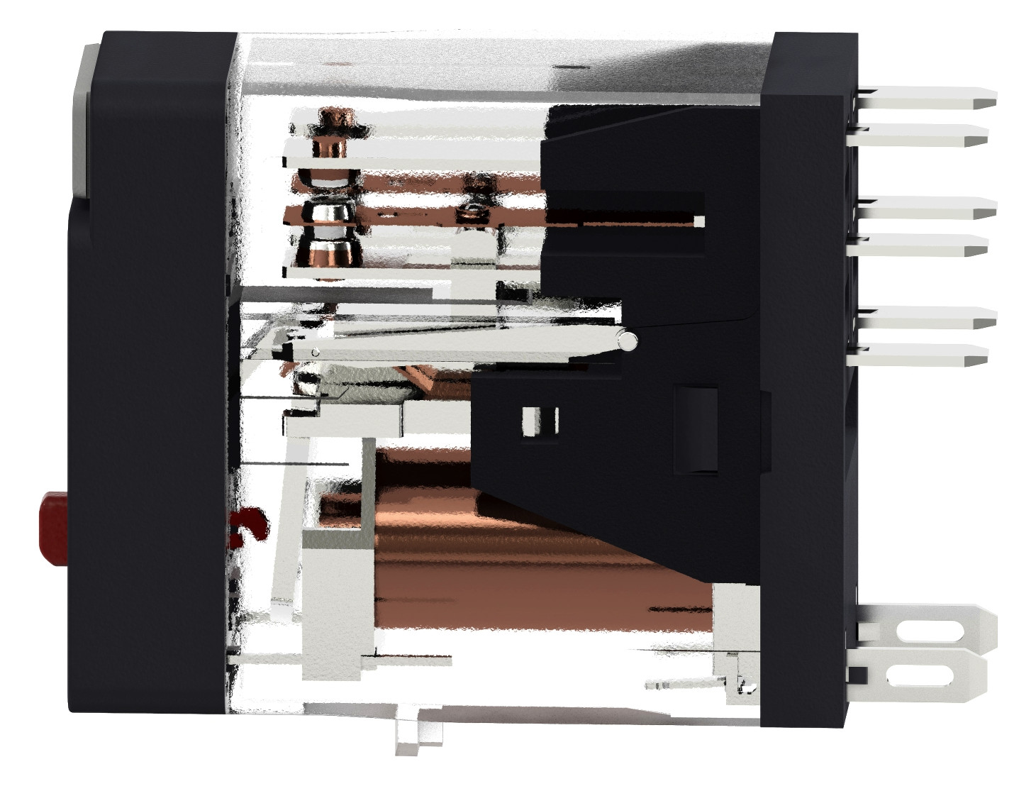 Schaltrelais 48V/AC 2W IP20 13x30x34,5mm Schraub