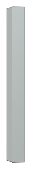 Rahmen 1f schief-alu mt M-Pure Decor Stein f.GEB-K Unterputzmontage