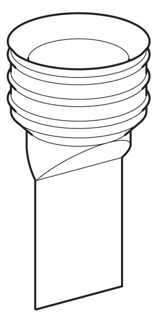Geberit Geruchsverschluss Abgang vertikal, Kunststoff, für wasserloses Urinal
