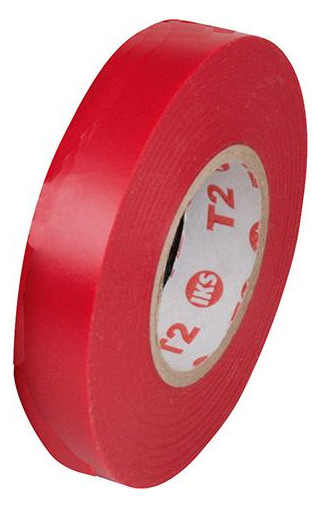 PVC-Elektro-Isolierband, rot - 15mmx33m