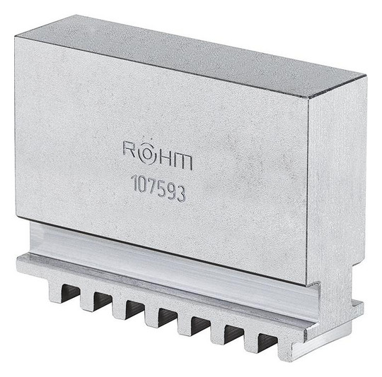 RÖHM-Blockbacken BL, ungestuft, 4-teilig - 100 mm