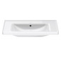 Duravit Möbel-Waschtisch D-Neo 80 x 48 cm, ohne Hahnloch, weiß WonderGliss, mit Überlauf, Hahnlochbank Duravit Möbel-Waschtisch D-Neo 80 x 48 cm, ohne Hahnloch, weiß WonderGliss, mit Überlauf, Hahnlochbank