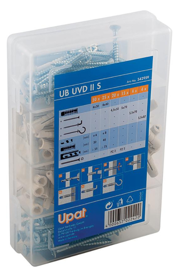 Bild Upat Box UVD II inkl. Schrauben + Haken-1