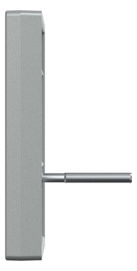 Zentralplatte TAE 2f System M alu Schraubbef