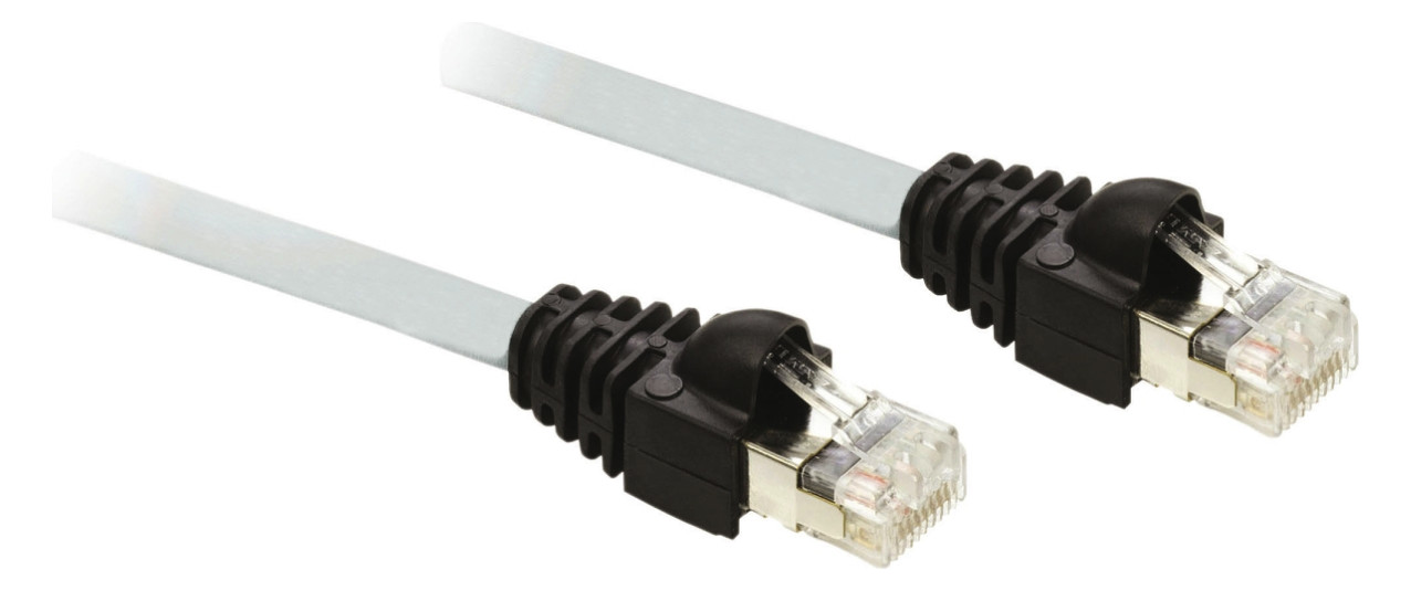 Patchkabel Cat5 12m gr F/UTP RJ45