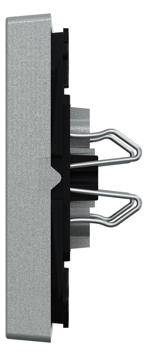 Wippe Serien Schalter System M alu mt Kontrollfenster/Lichtauslass