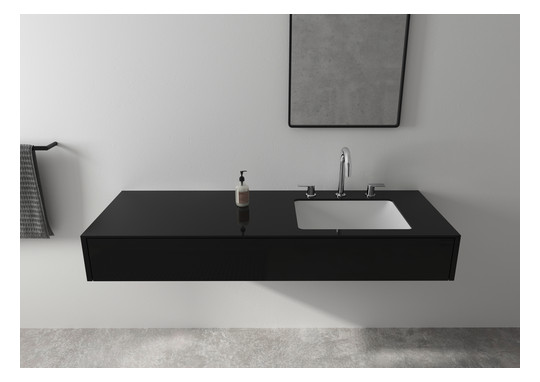 hansgrohe 3-Loch-Waschtisch-Armatur Vernis Shape mit Zugstangen-Ablaufgarnitur, chrom