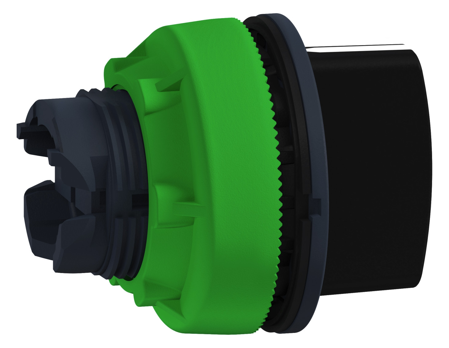 Wahlschalter 3stuf Drehkn rnd Ø30mm 37x37mm Schaltfunktion verrastend