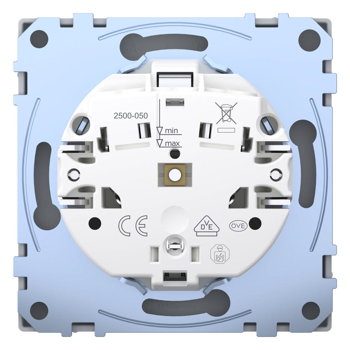 Steckdose 1f edst glz System Design UP IP20