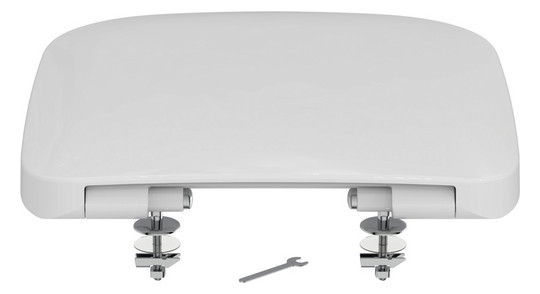 Ideal-Standard WC-Sitz Connect E mit Sitzpuffer, Scharniersatz, Softclosing, weiß