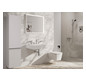 hansgrohe Zahnbecher AddStoris mit Glas, Wandmontage, Metall, chrom