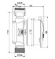 Deltamess Zapfhahnzähler TKS smart M Kalt, G 3/4" AGx110mm, Q3 2,5 cbm/h, mit Schutzdeckel