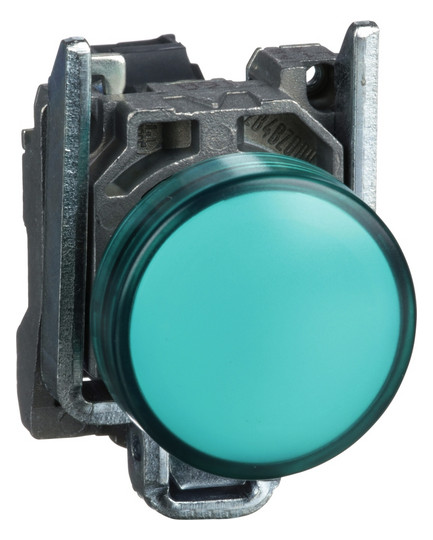 Leuchtmelder komplett 1f LED UC rnd fl Ø22,5mm gn IP65