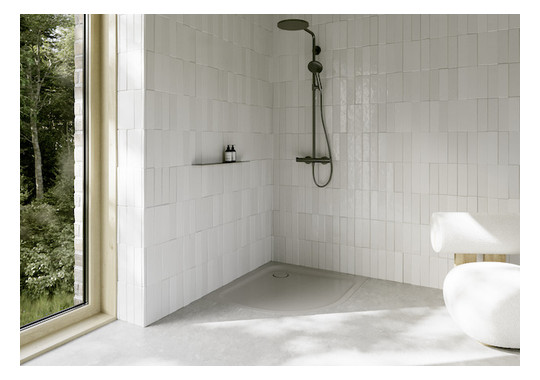 Duschwanne BetteCorner 5461 90x100x3,5cm, dust