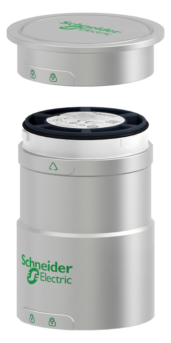 Signalsäule Anschluss gr f.Rohr f.Boden Geeignet für Rohrmontage