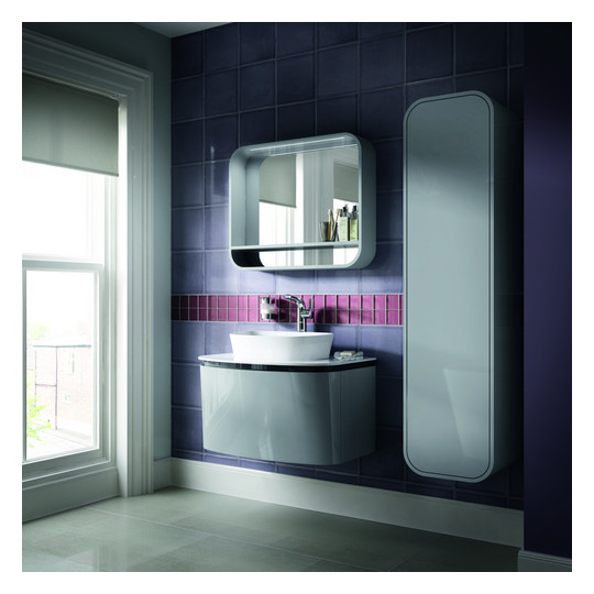 Ideal-Standard Waschtisch-Einhebelmischer Melange verlängerter Sockel, ohne Ablaufgarnitur, verchromt